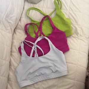 3 lululemon energy sports bras